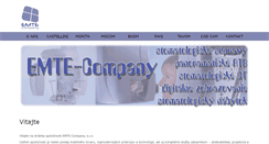 Desktop Screenshot of emte.sk